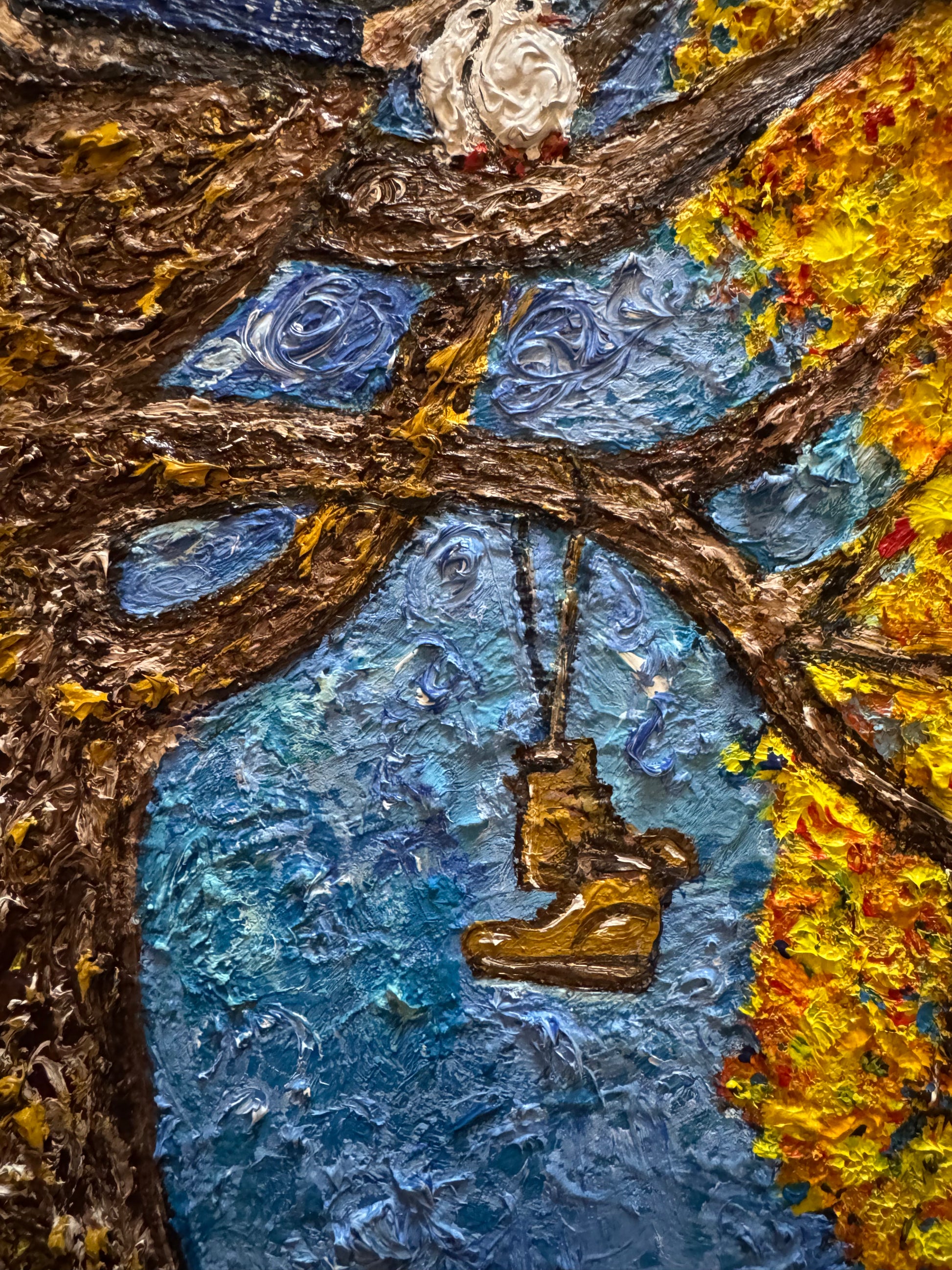 Passion - Original Heavily Textured Oil Painting 60cm x 80cm