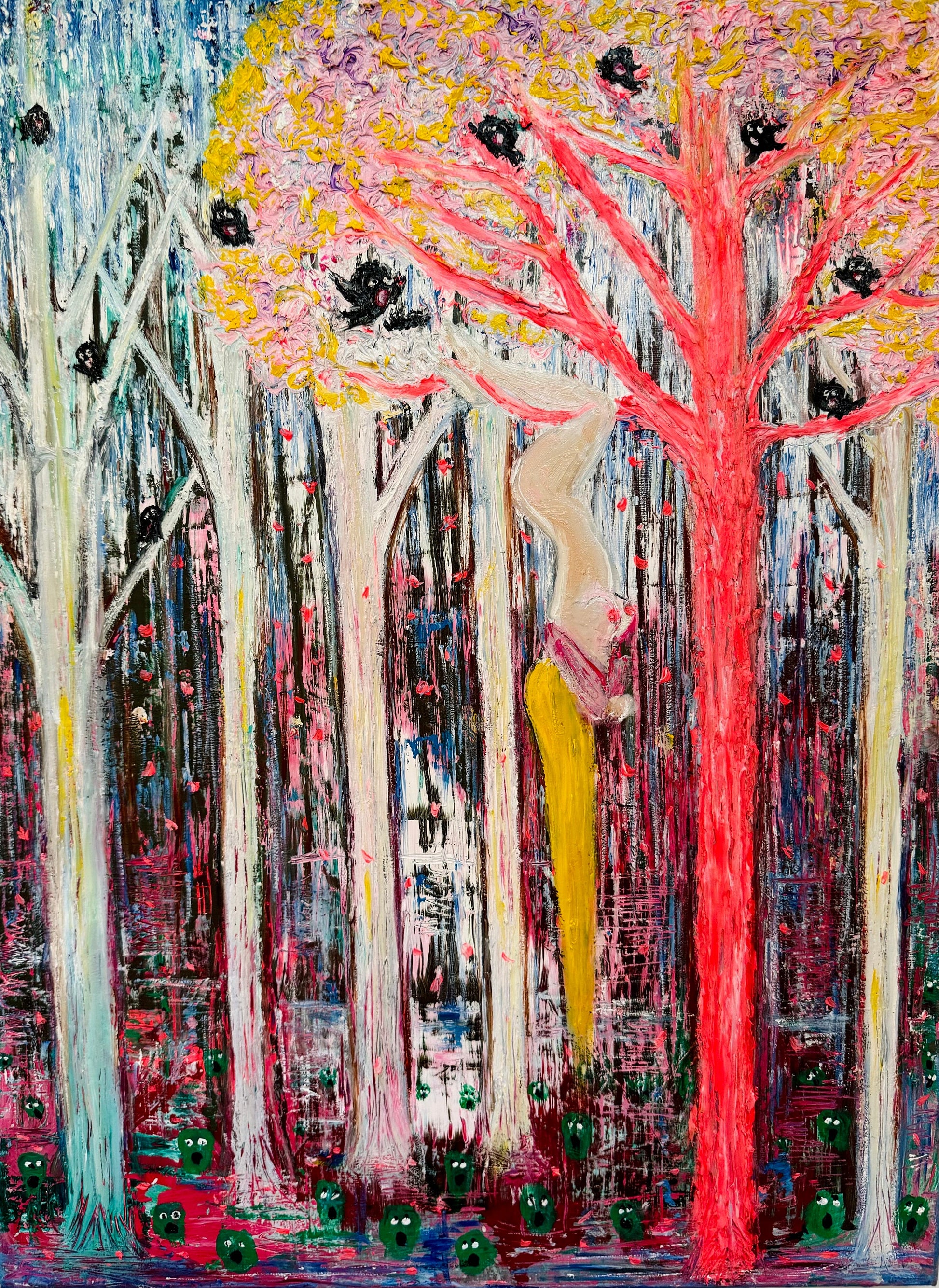 Upside Down - Original Oil Landscape Painting | 60cm x 40cm | Contemporary Art