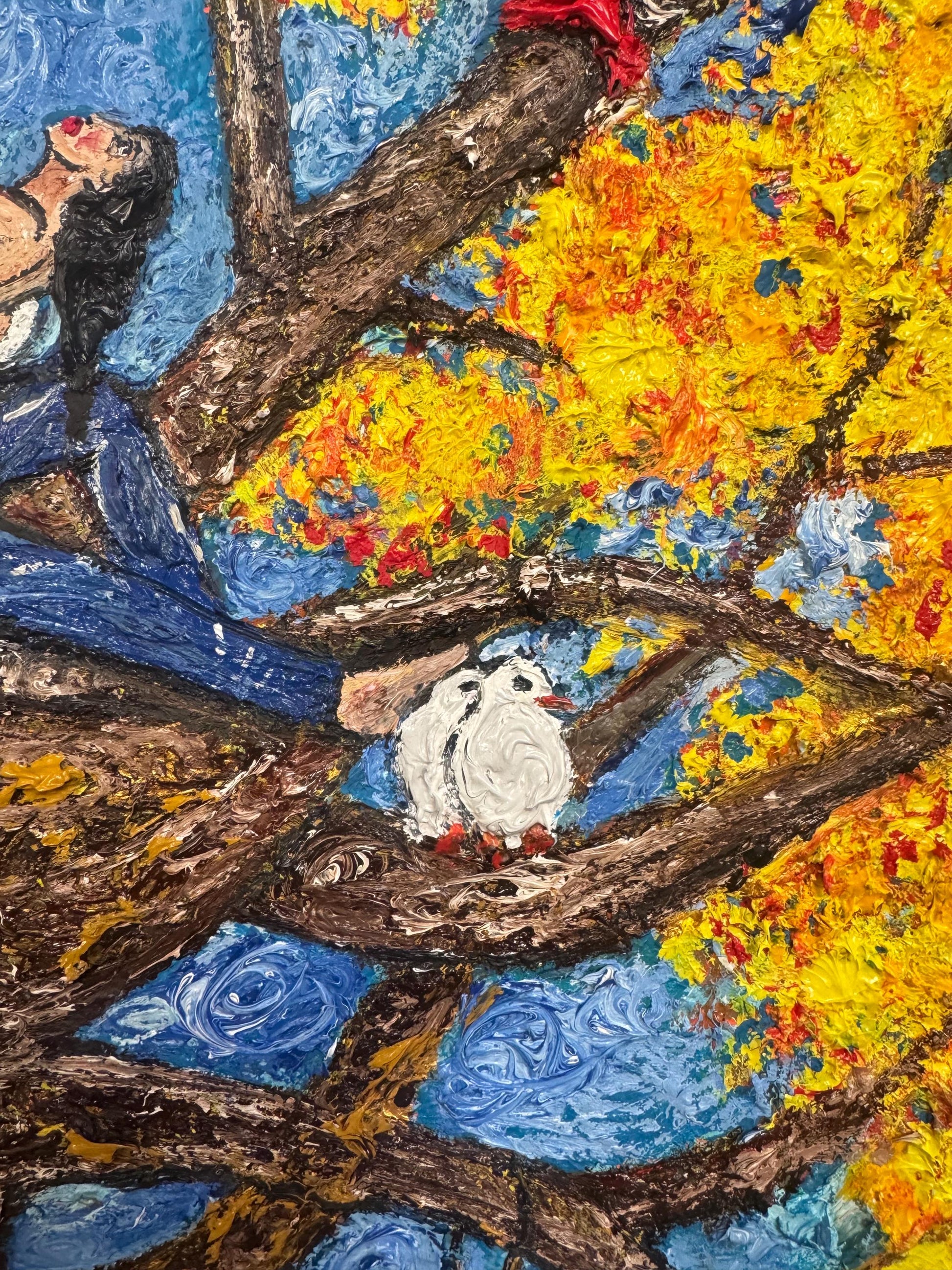 Passion - Original Heavily Textured Oil Painting 60cm x 80cm
