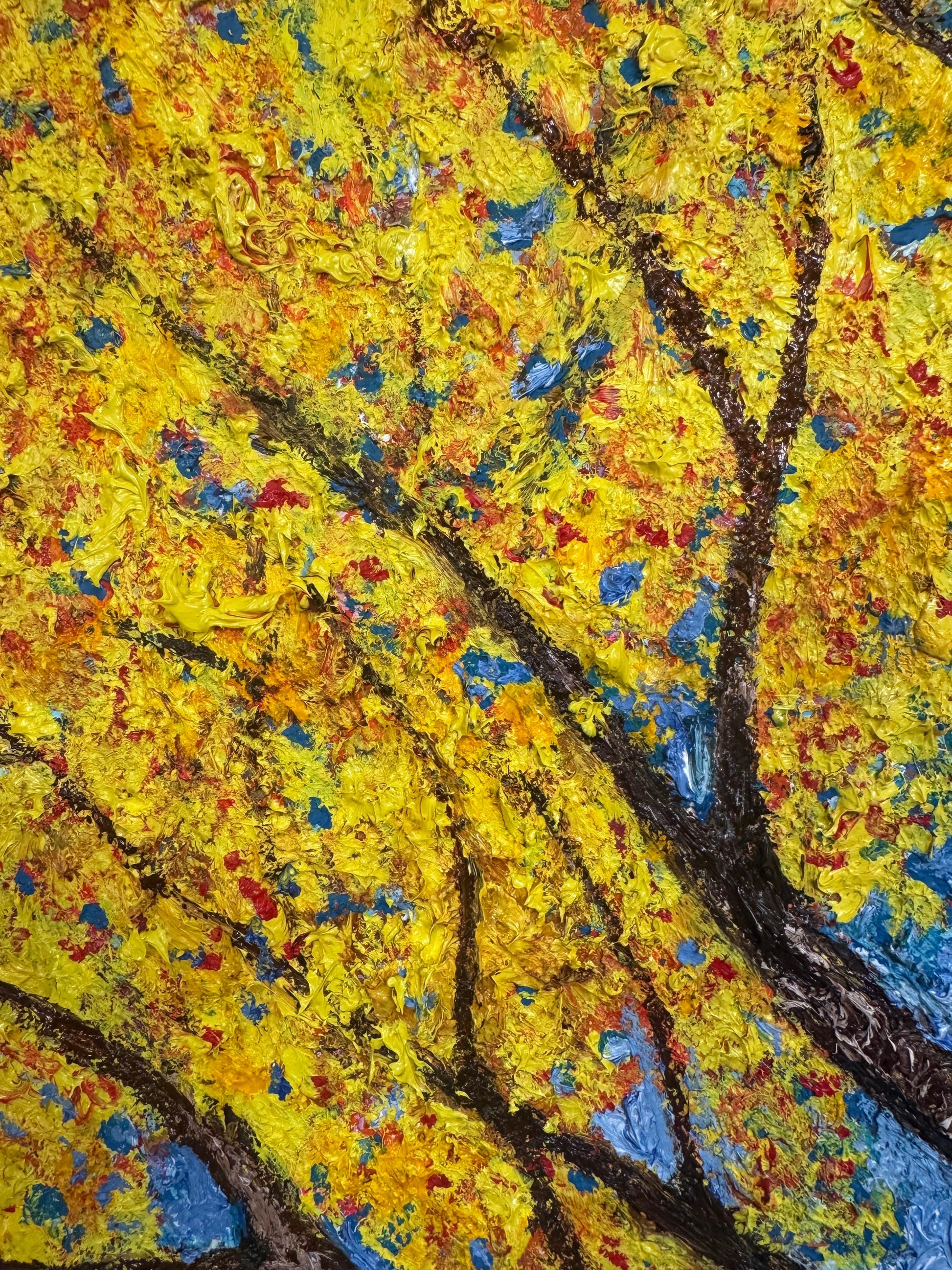 Passion - Original Heavily Textured Oil Painting 60cm x 80cm