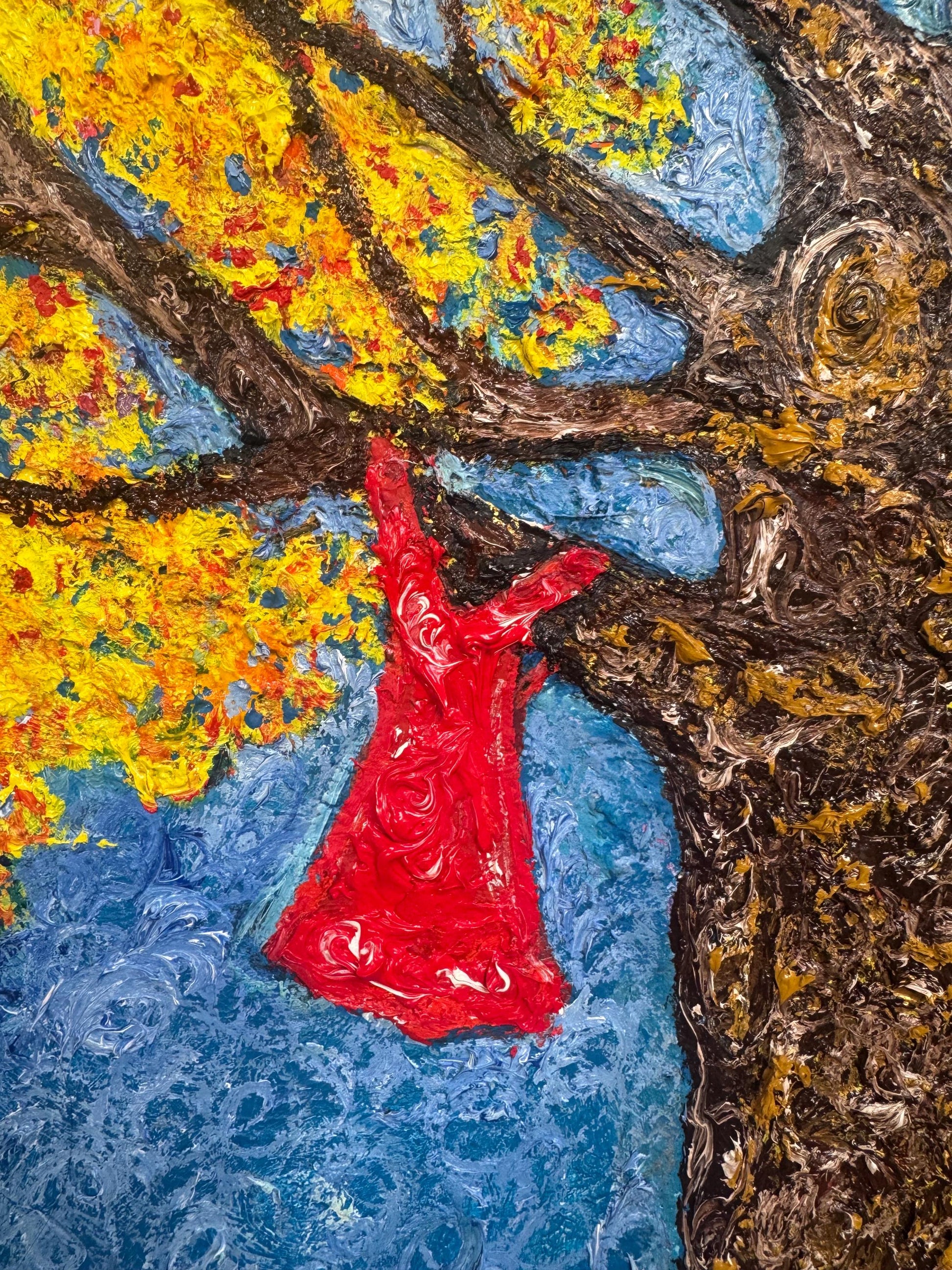 Passion - Original Heavily Textured Oil Painting 60cm x 80cm
