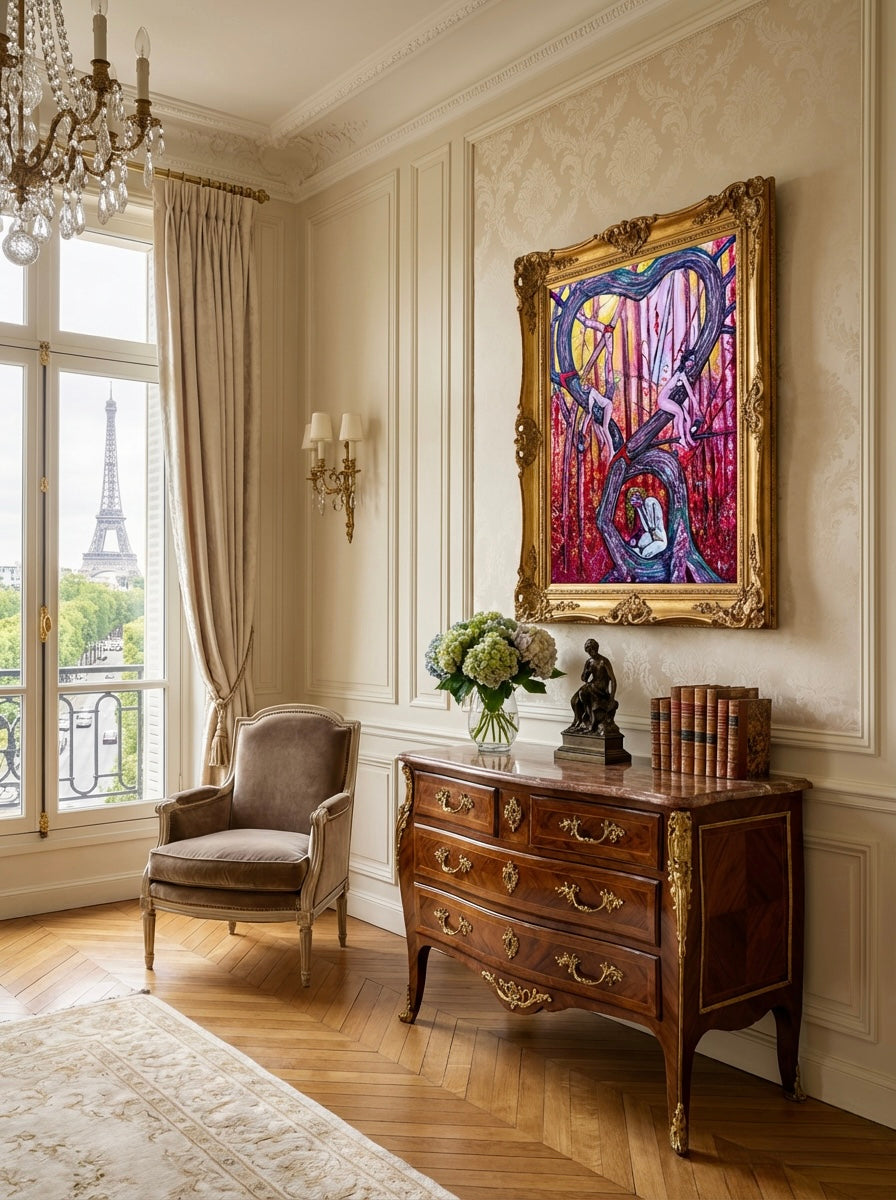 Love Sick - Original Oil Painting 60cm x 45cm