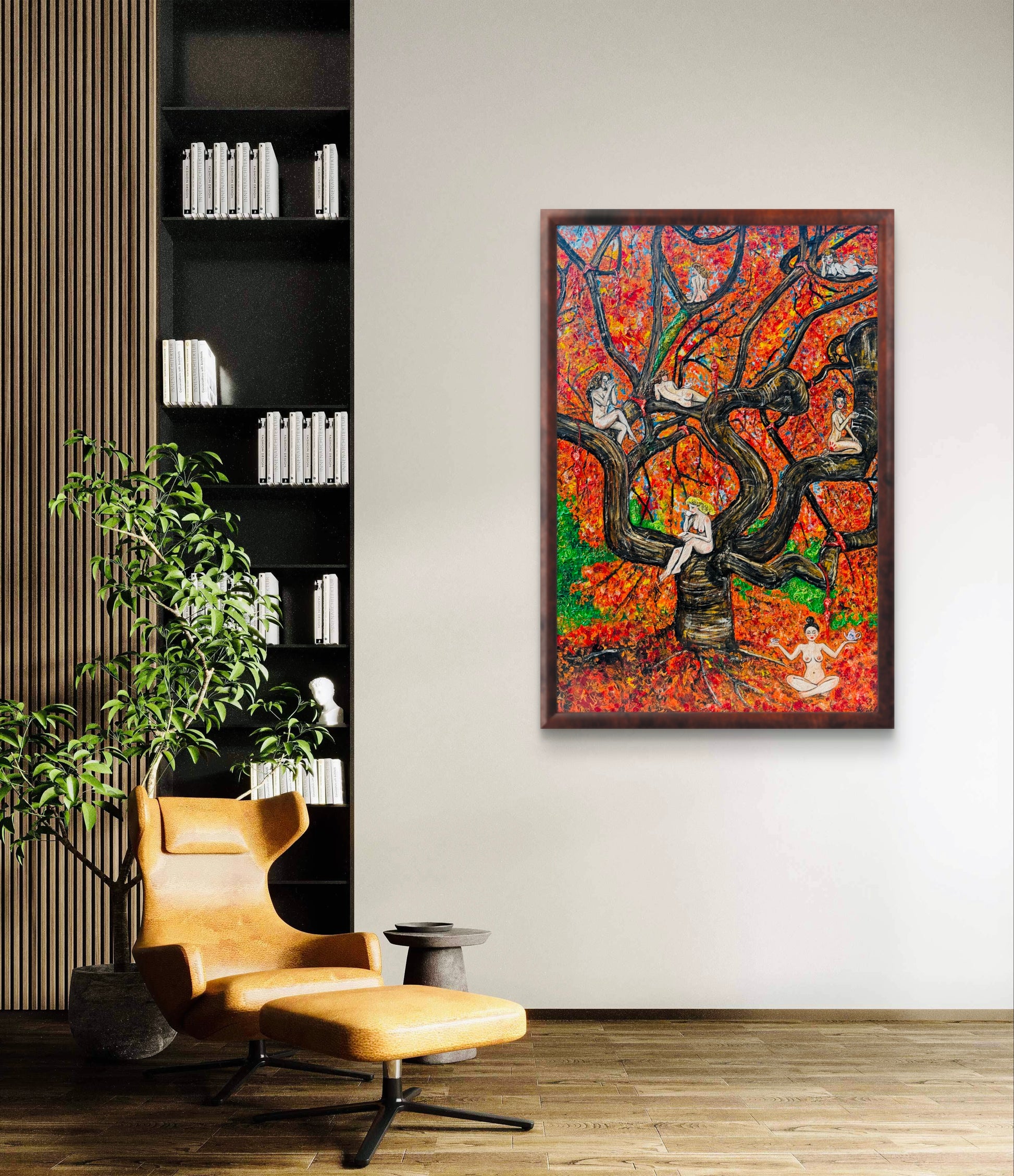 AUTUMN - Original Oil Painting 90cm x 60cm by Limaxart