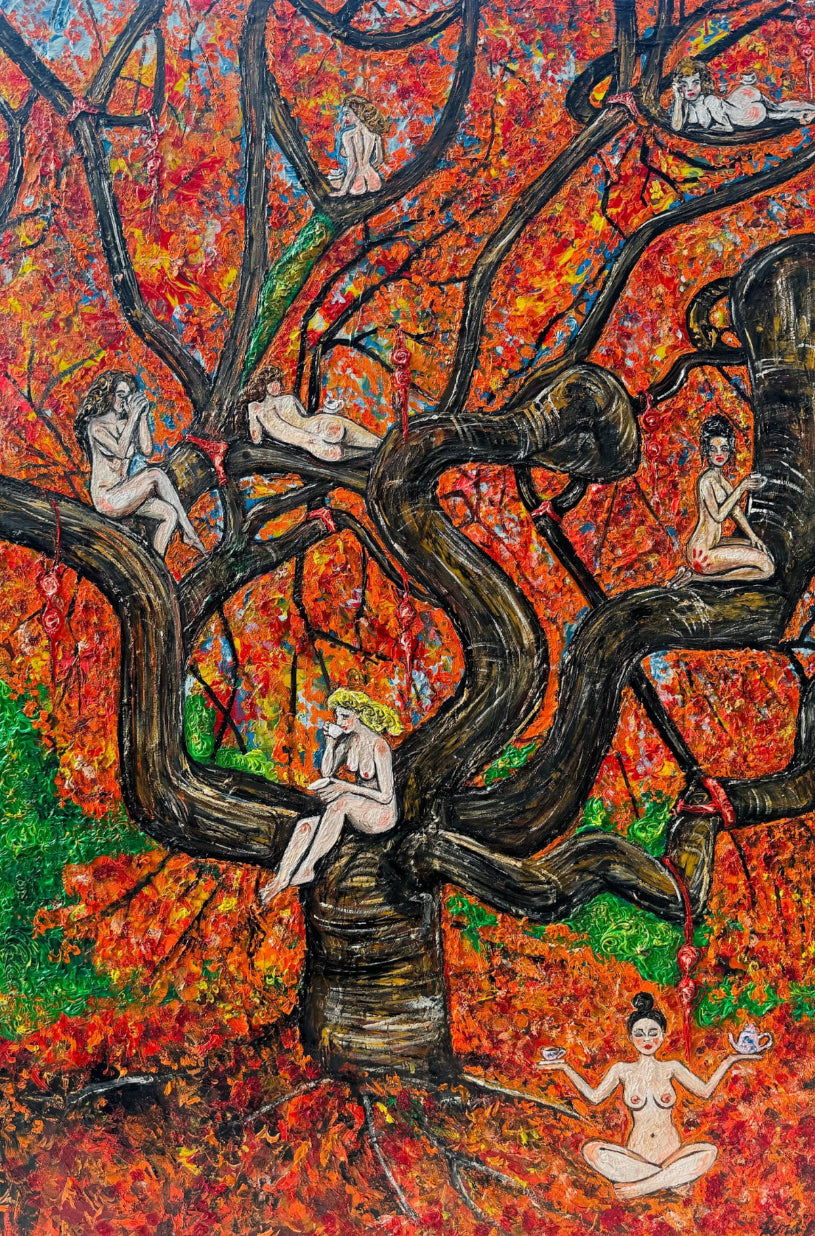 AUTUMN - Original Oil Painting 90cm x 60cm by Limaxart