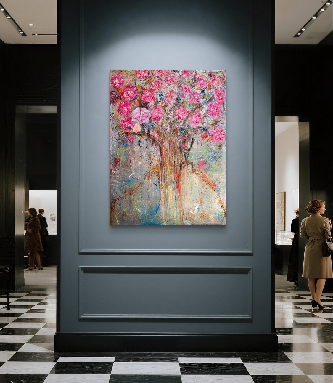The Fool - Original Abstract Oil Painting 80cm x 100cm