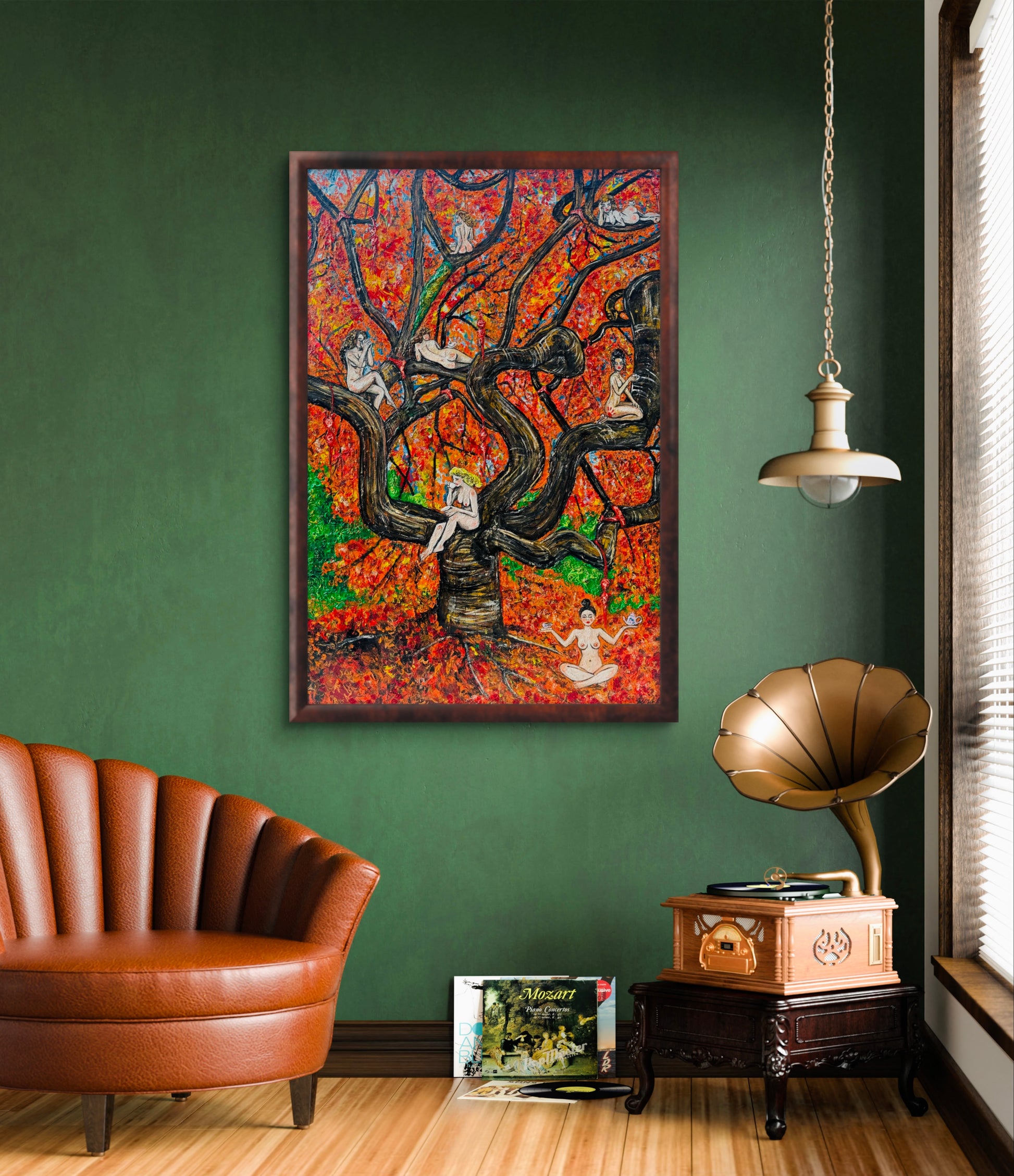 AUTUMN - Original Oil Painting 90cm x 60cm by Limaxart