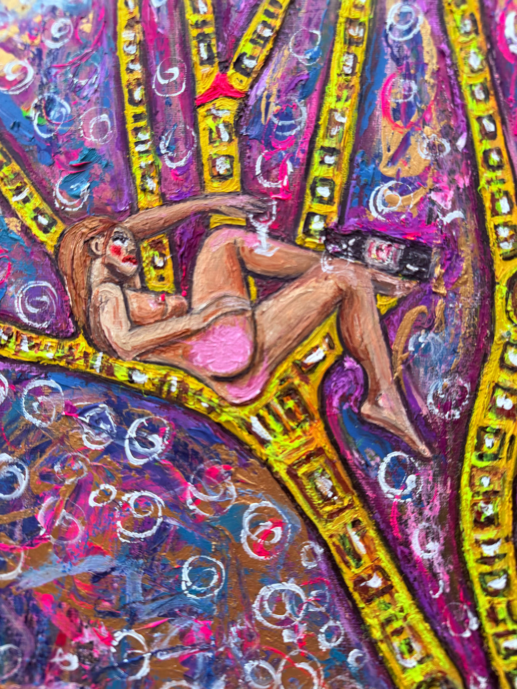 Girls Night Out - Original Oil Painting 60cm x 40cm