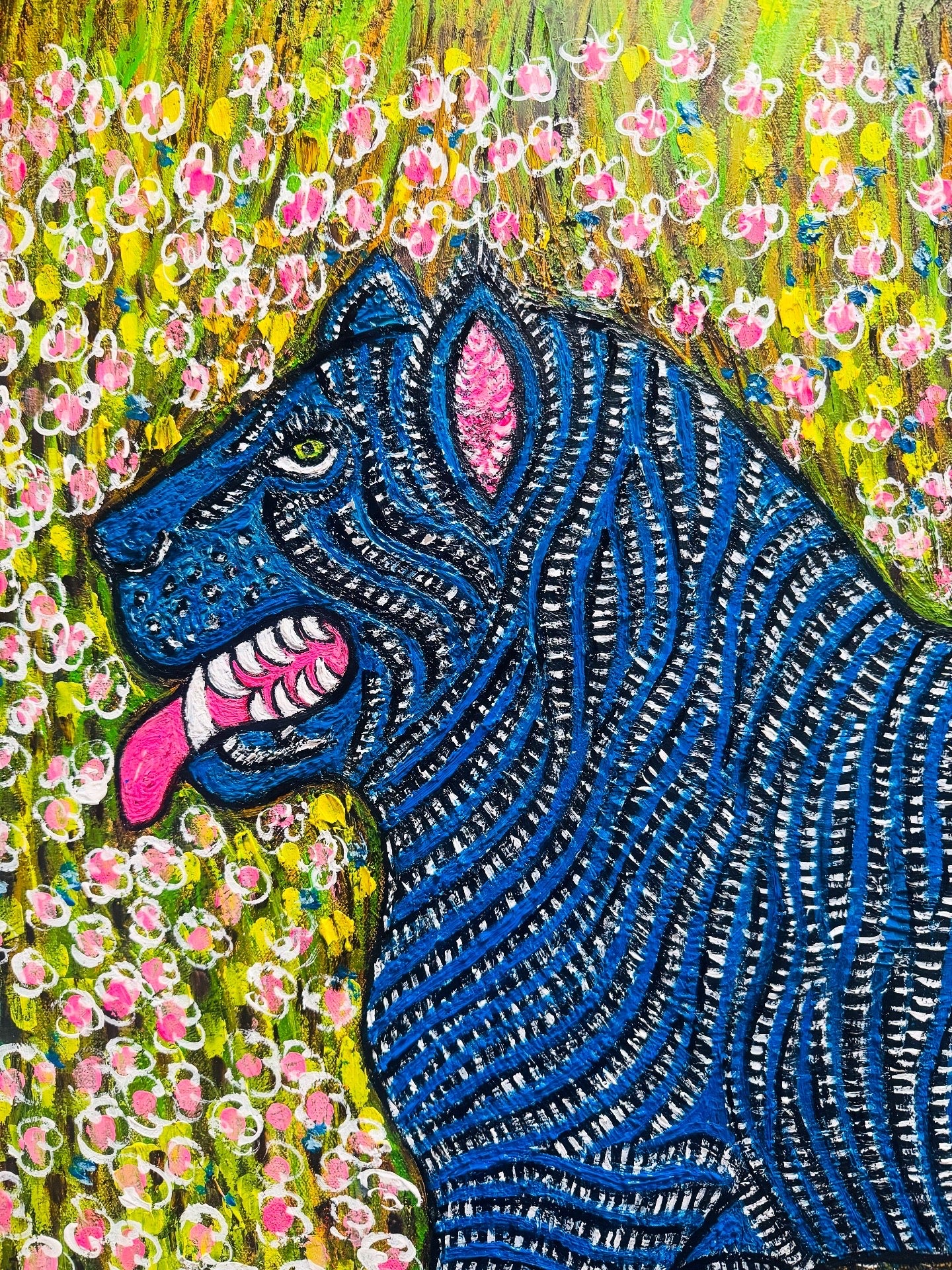 Lucky Blue Tiger
