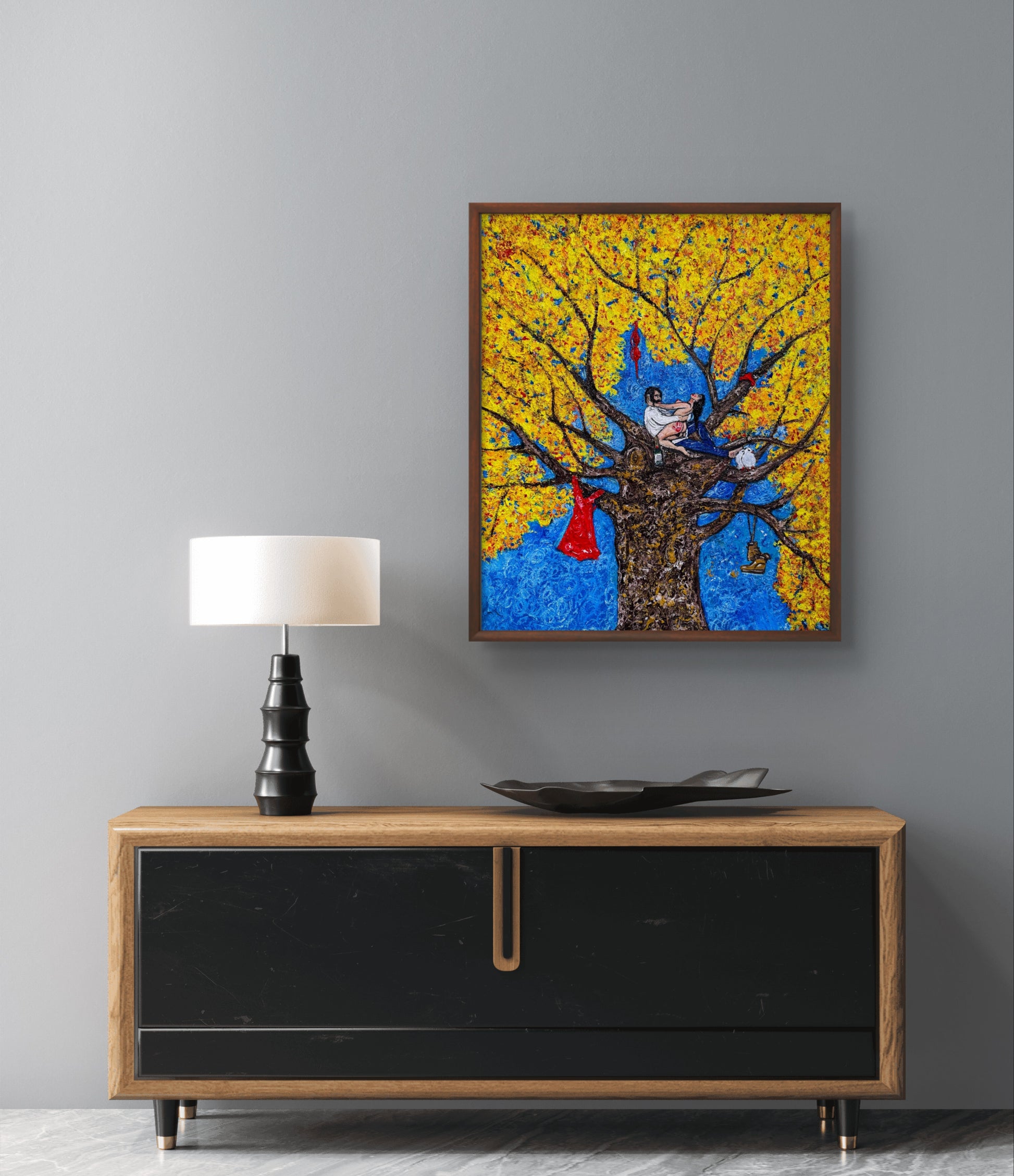 Passion - Original Heavily Textured Oil Painting 60cm x 80cm