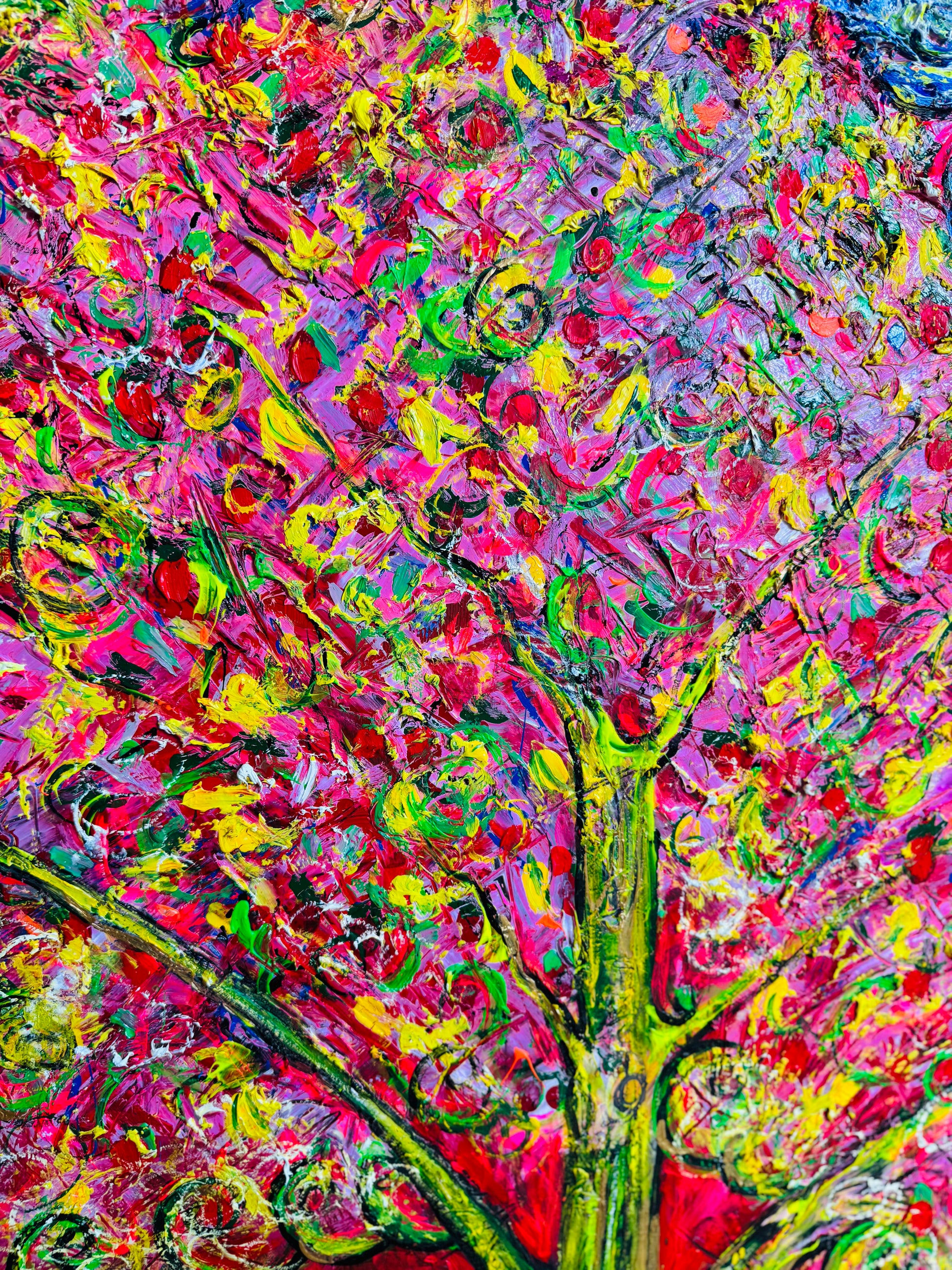 MAJESTIC - Large Abstract Art Painting 90cm x 120cm