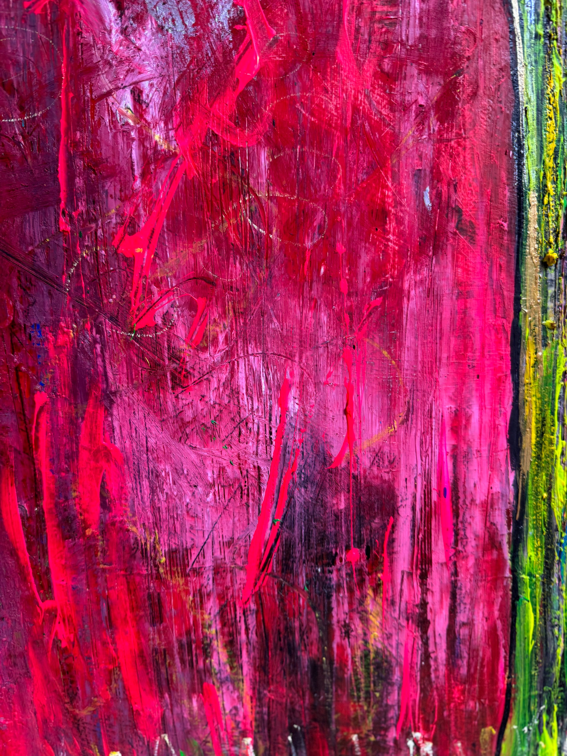 MAJESTIC - Large Abstract Art Painting 90cm x 120cm
