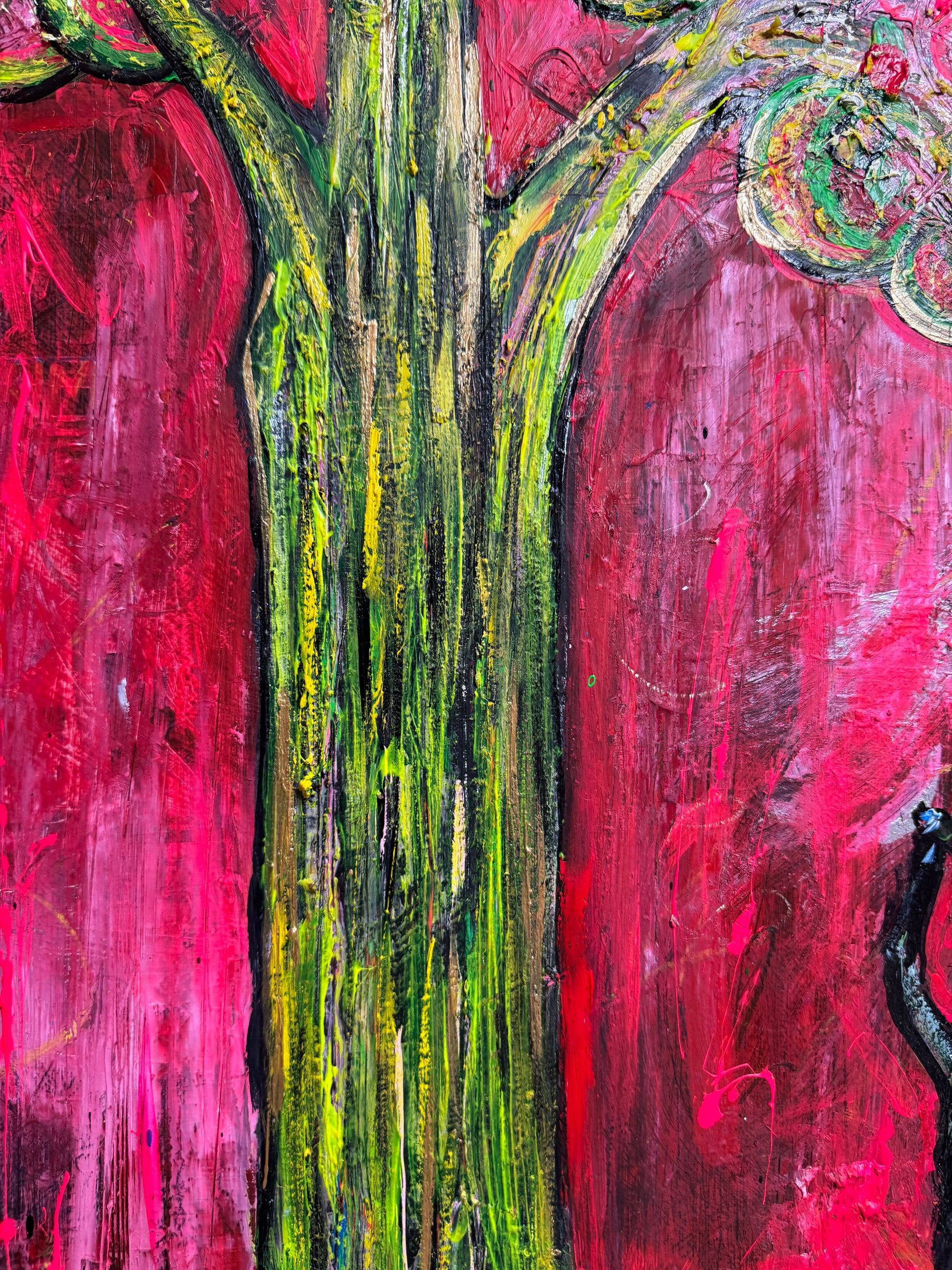 MAJESTIC - Large Abstract Art Painting 90cm x 120cm