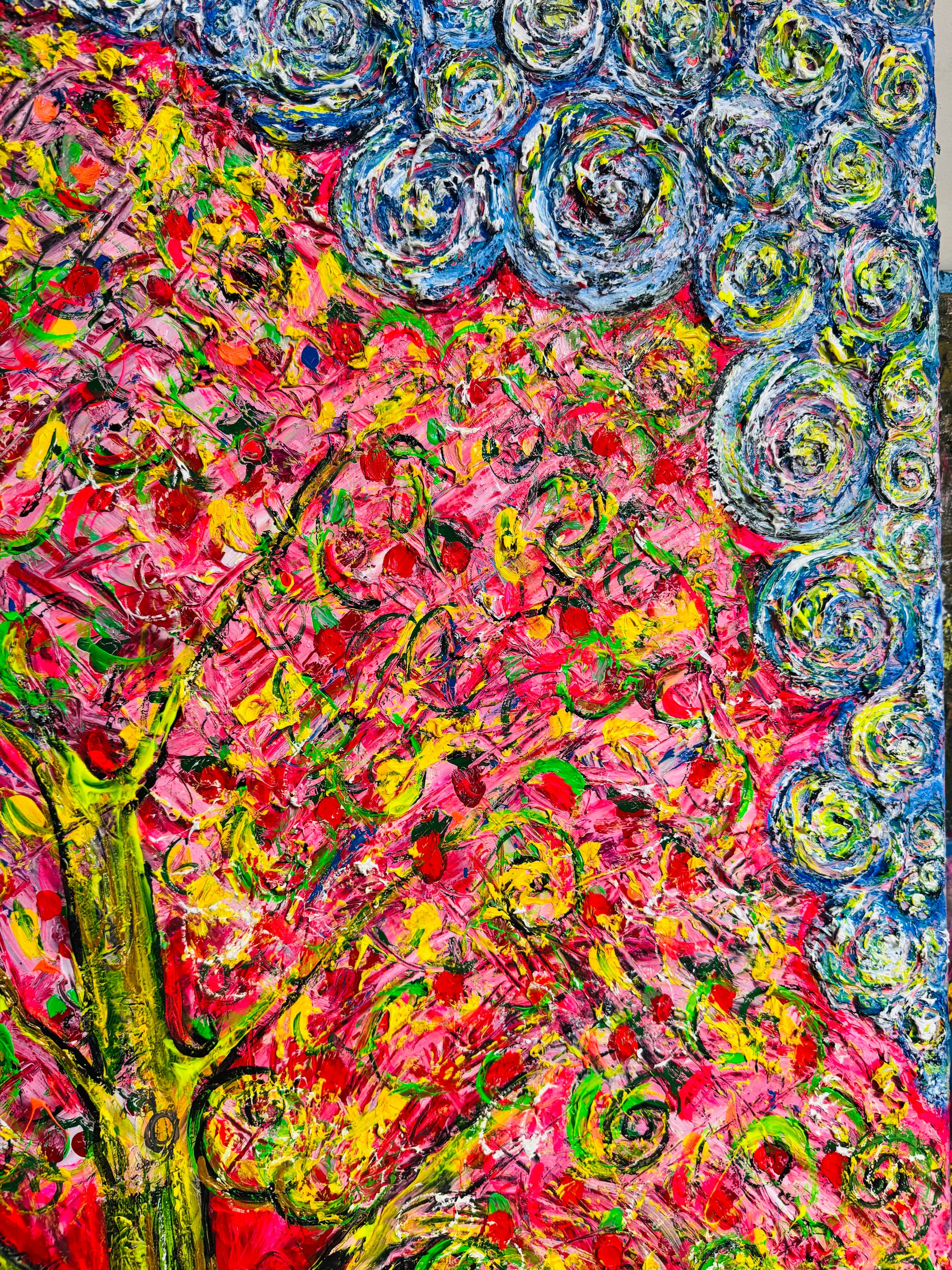 MAJESTIC - Large Abstract Art Painting 90cm x 120cm
