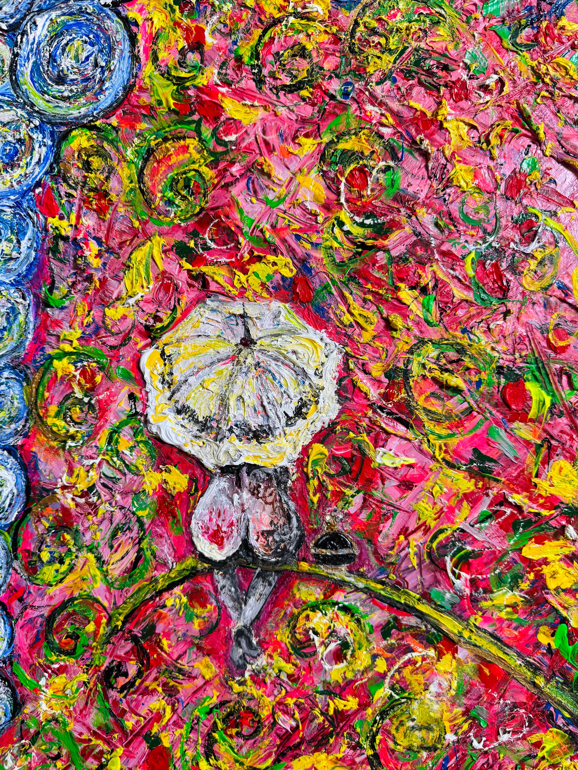 MAJESTIC - Large Abstract Art Painting 90cm x 120cm