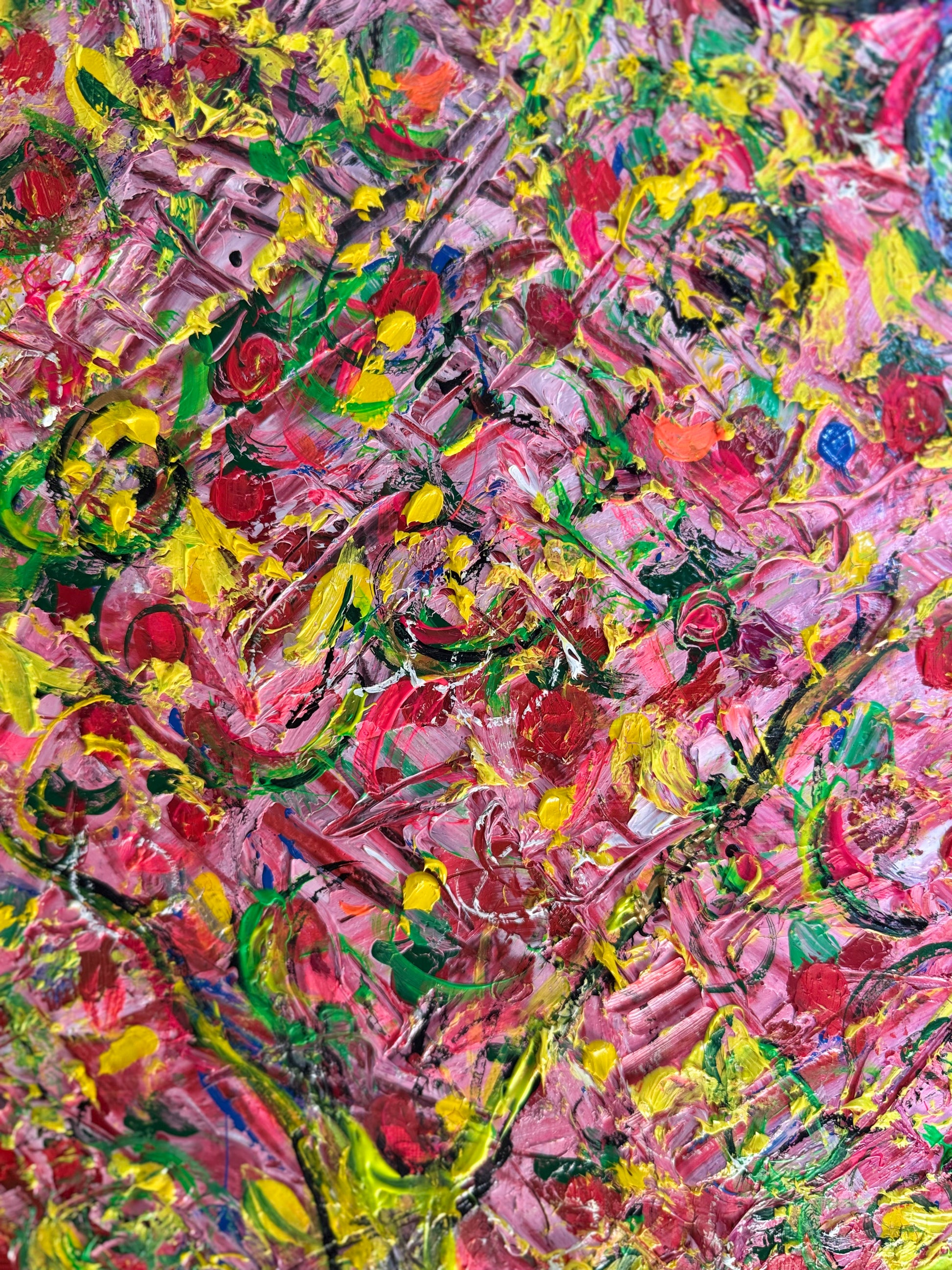 MAJESTIC - Large Abstract Art Painting 90cm x 120cm