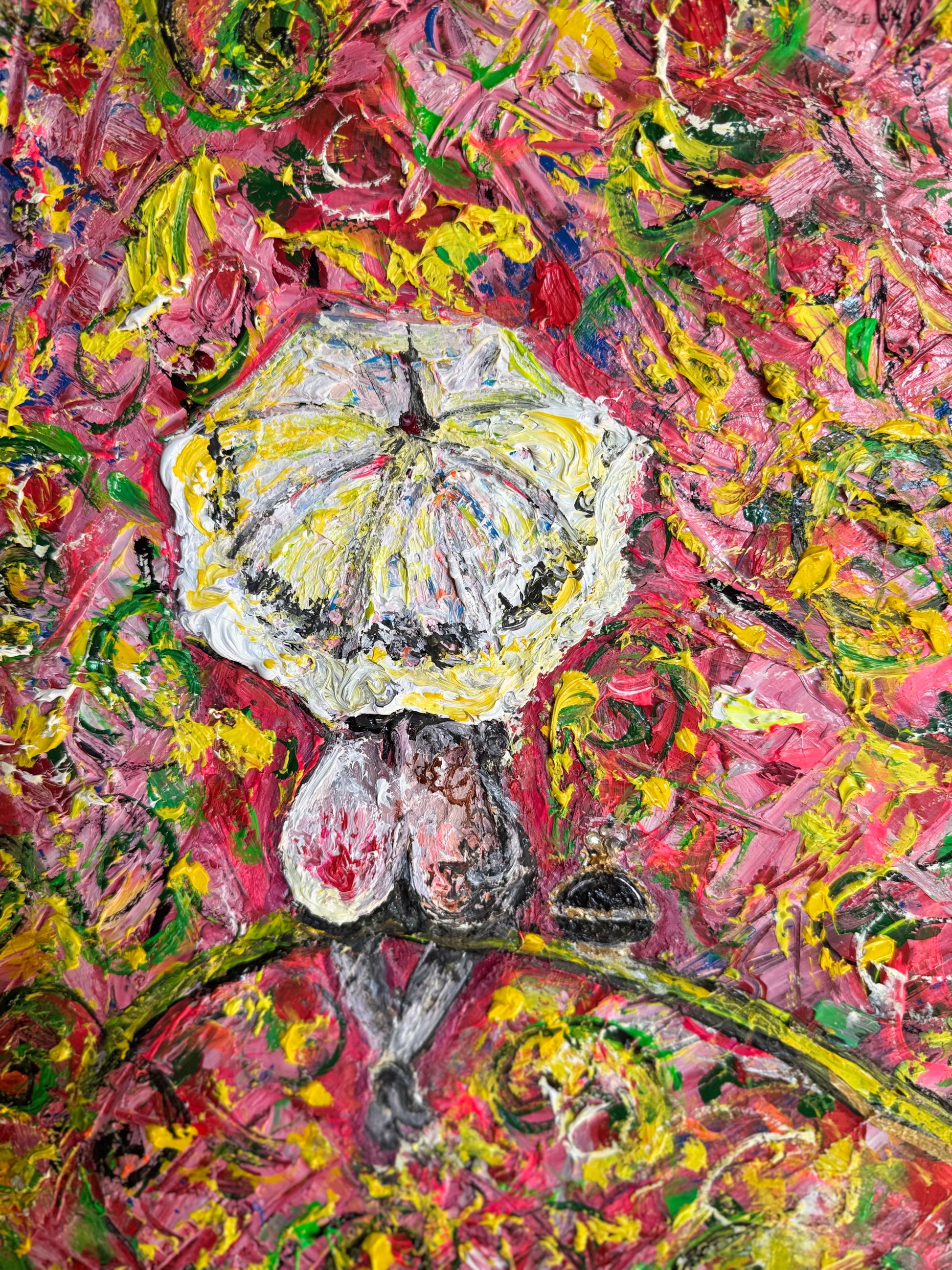 MAJESTIC - Large Abstract Art Painting 90cm x 120cm