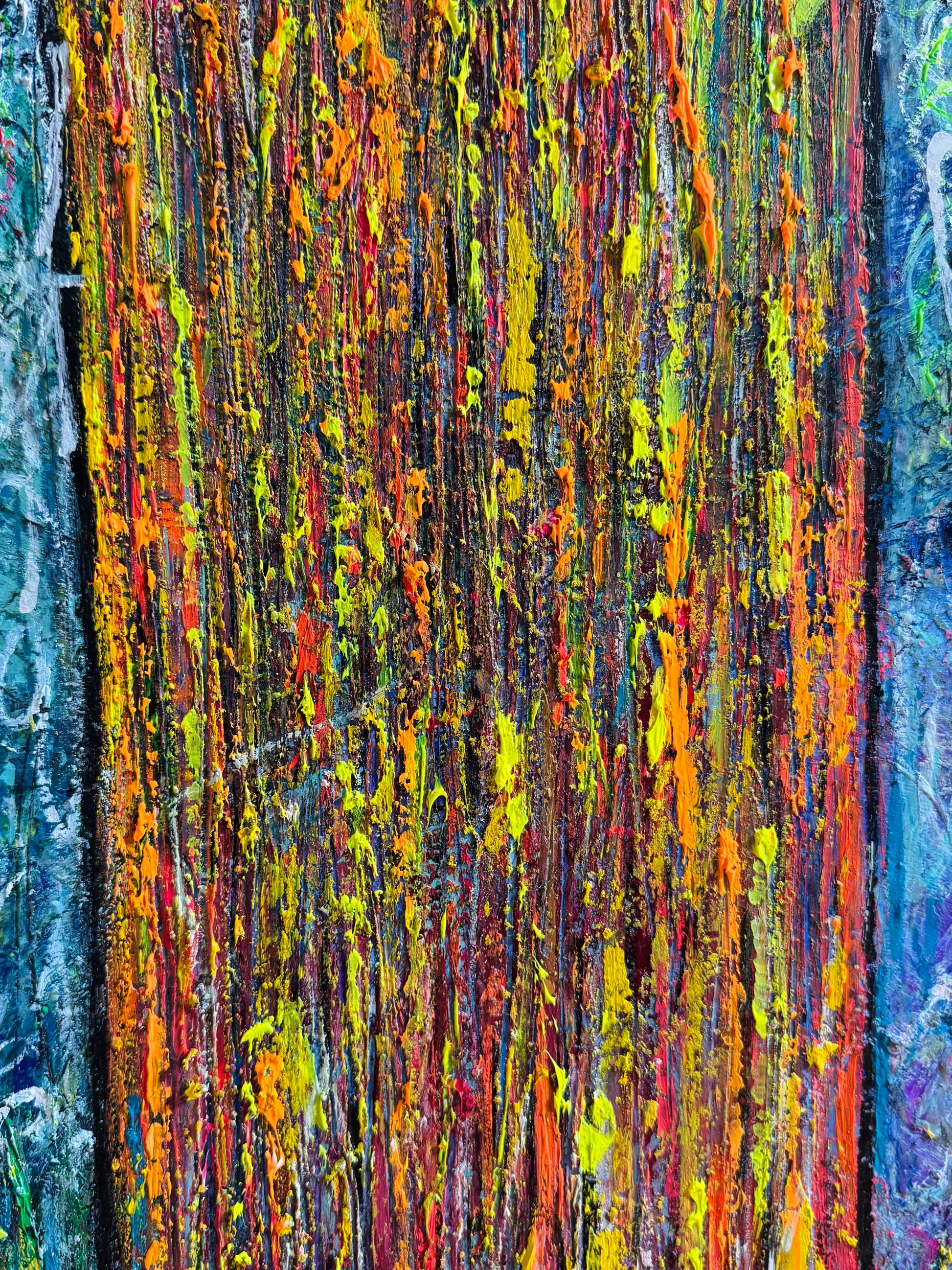 Black Cat - Original Oil Painting 90cm x 120cm