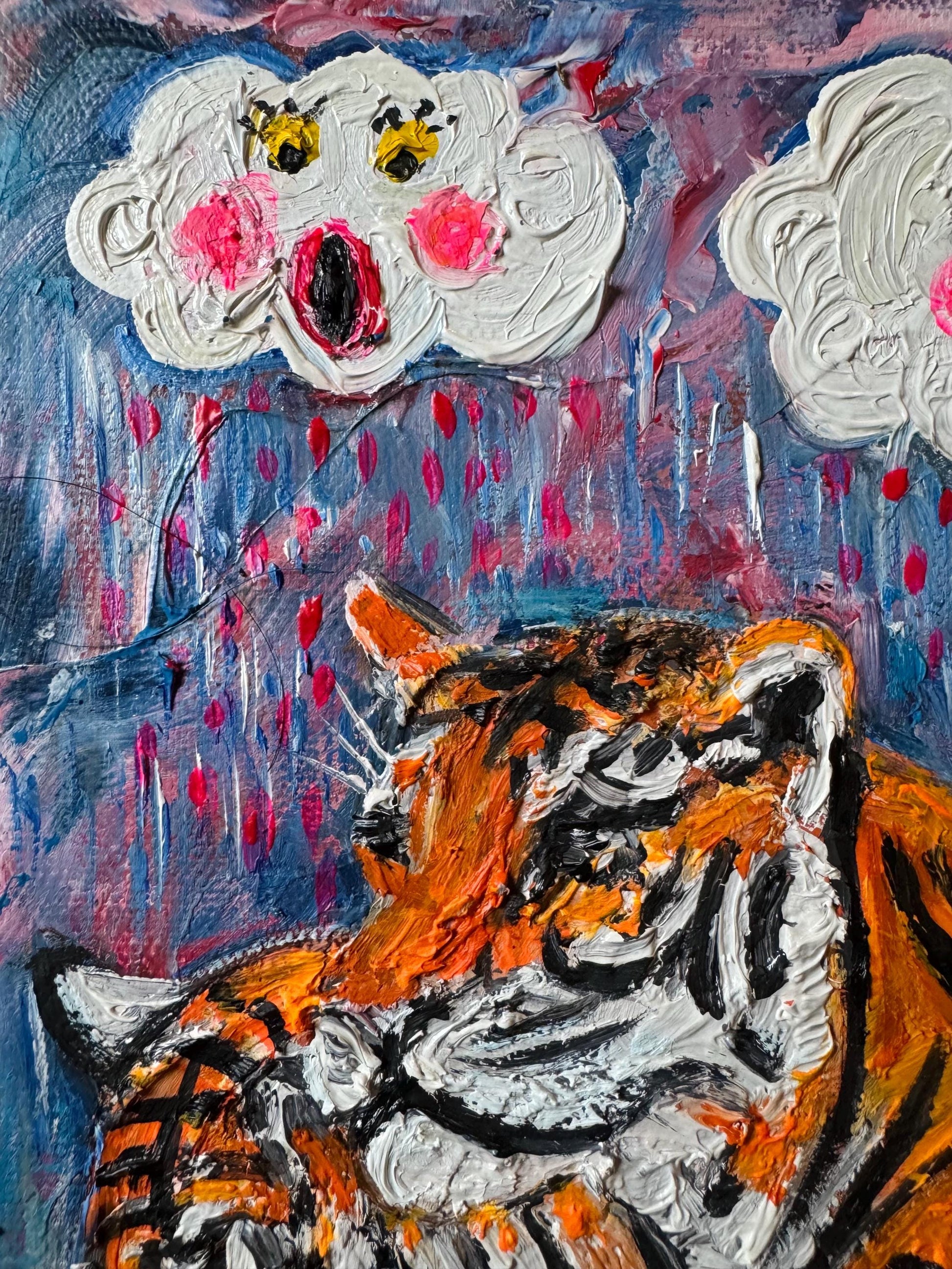 Tigre à trois têtes