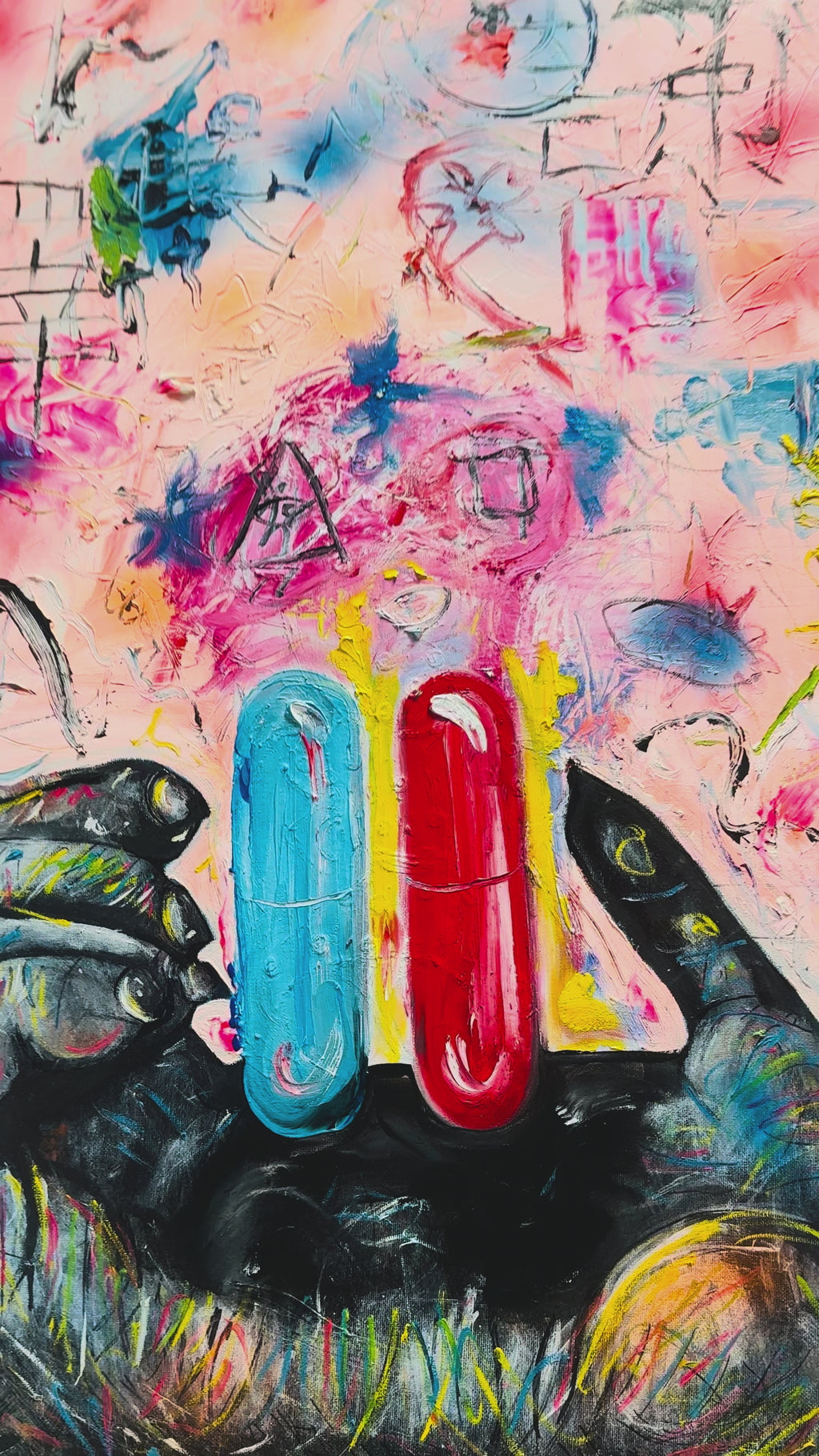 King Kong – The Matrix Edition | Original Pop Art Oil Painting