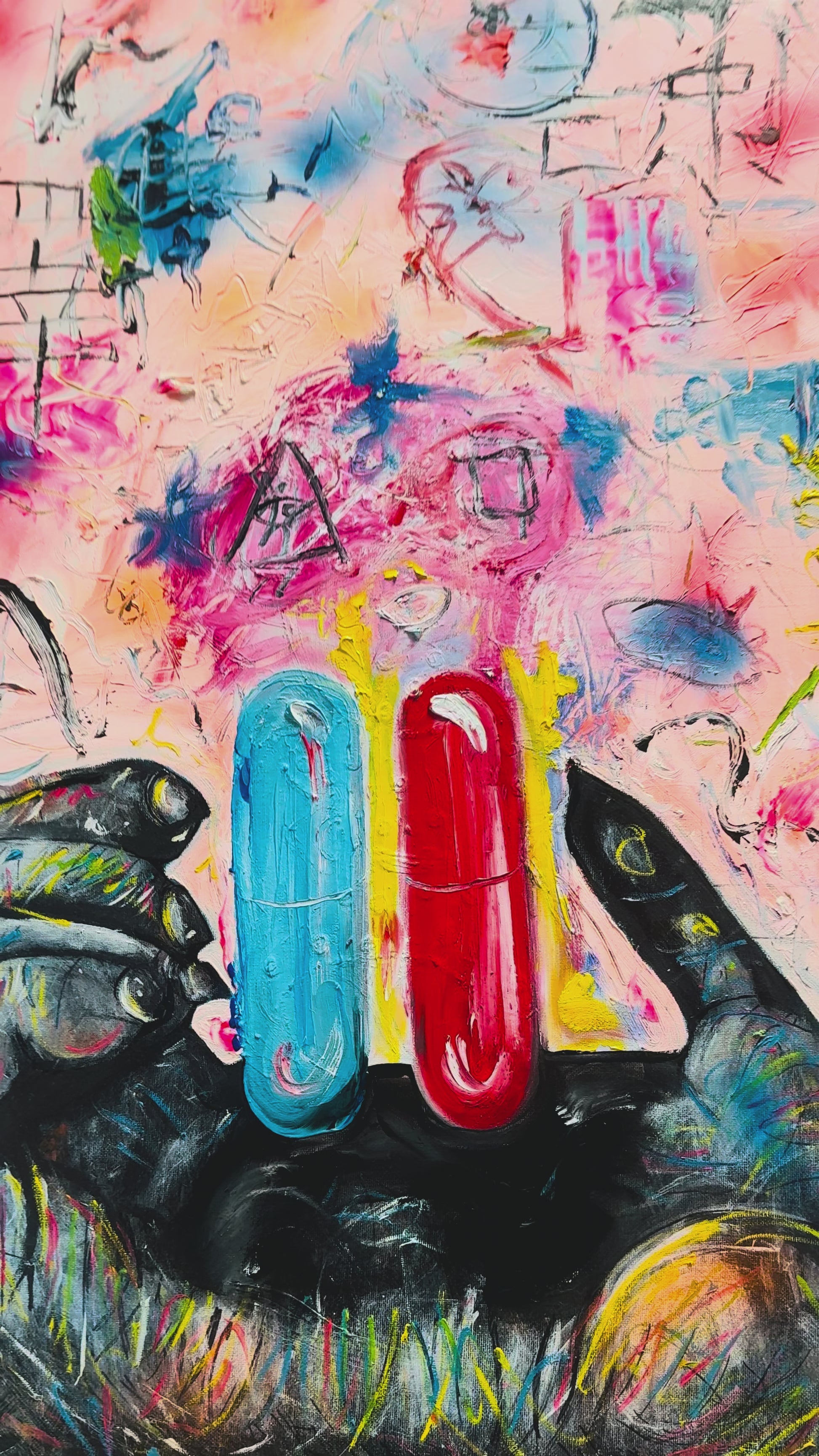 King Kong – The Matrix Edition | Original Pop Art Oil Painting